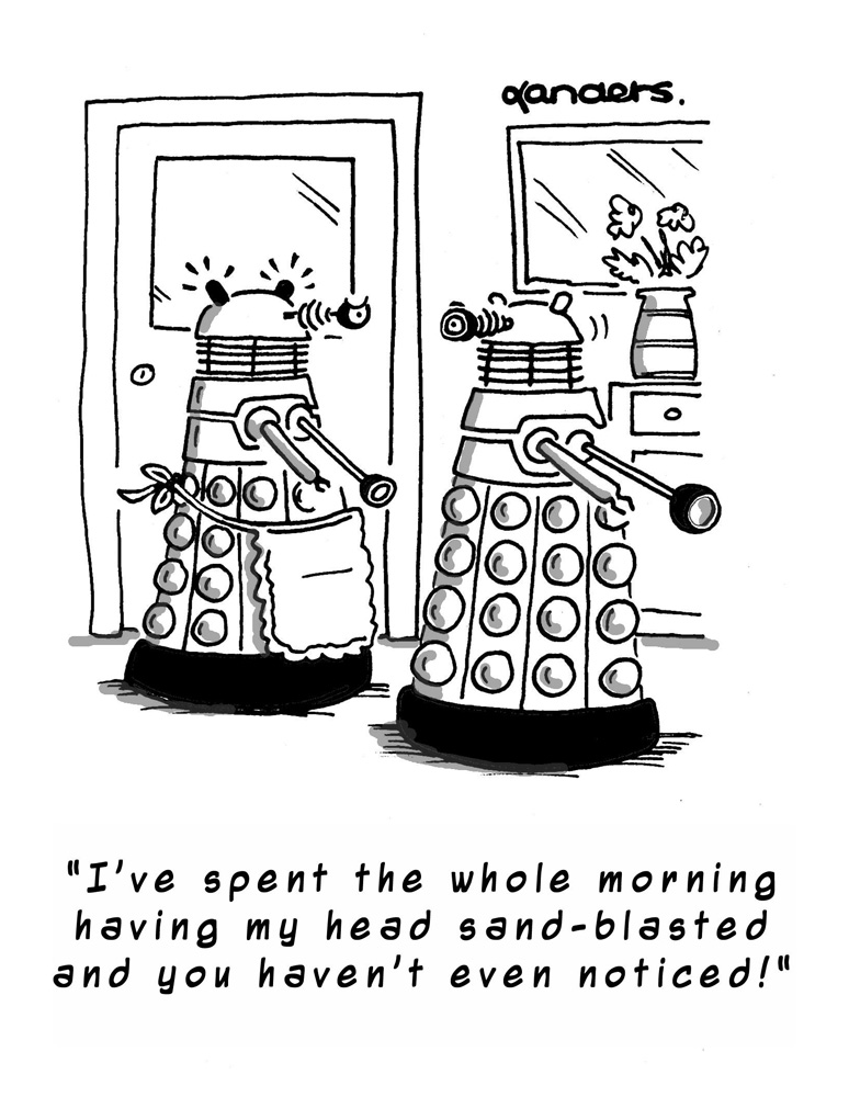 dalek cartoon