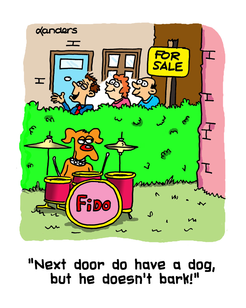 Dog cartoon