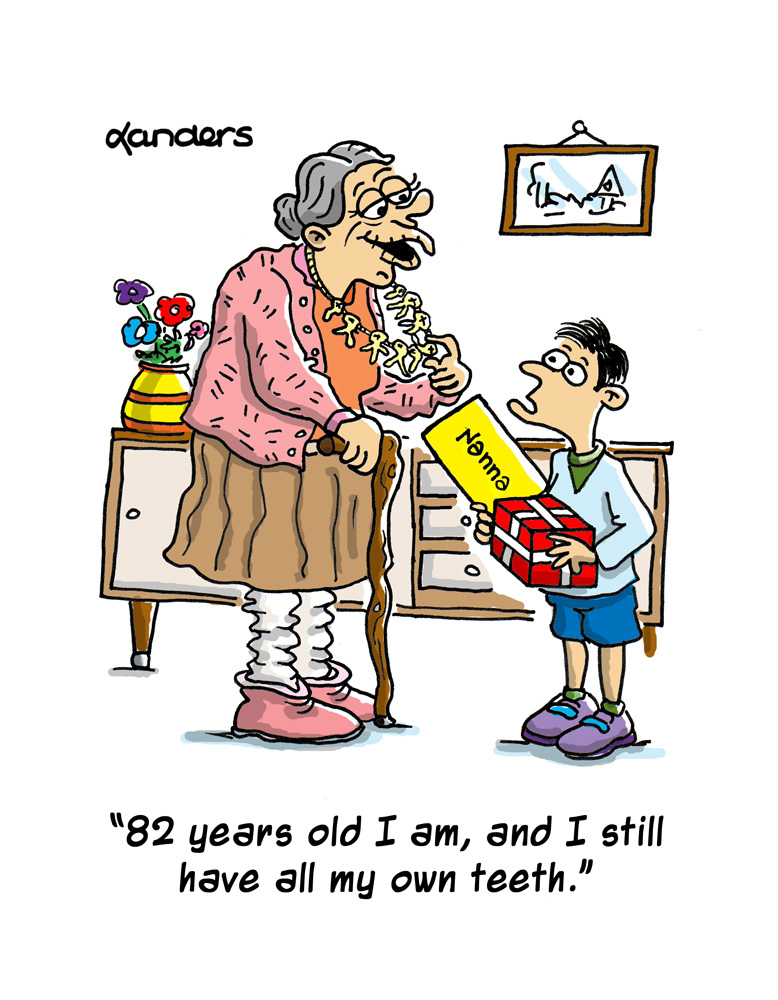 grandparent cartoon