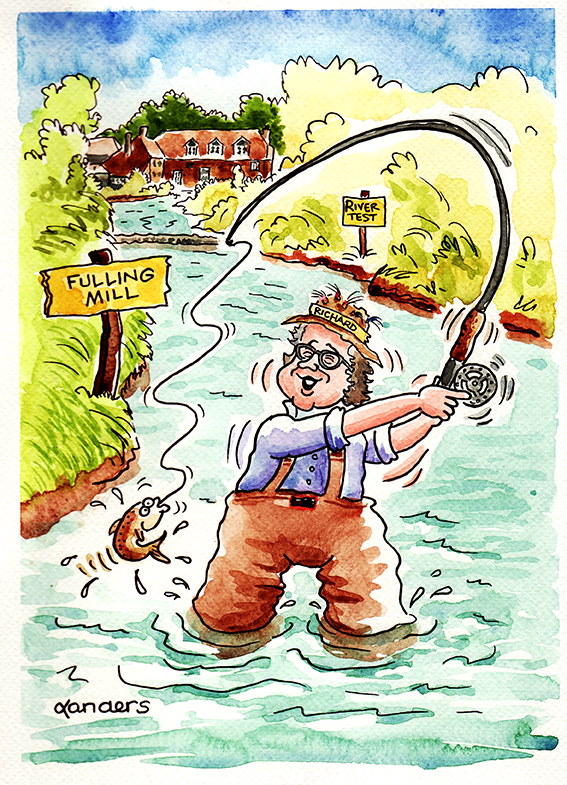 fishing cartoon gift