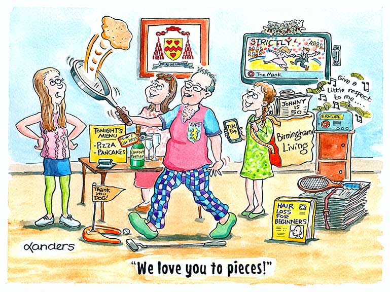 personalised cartoon